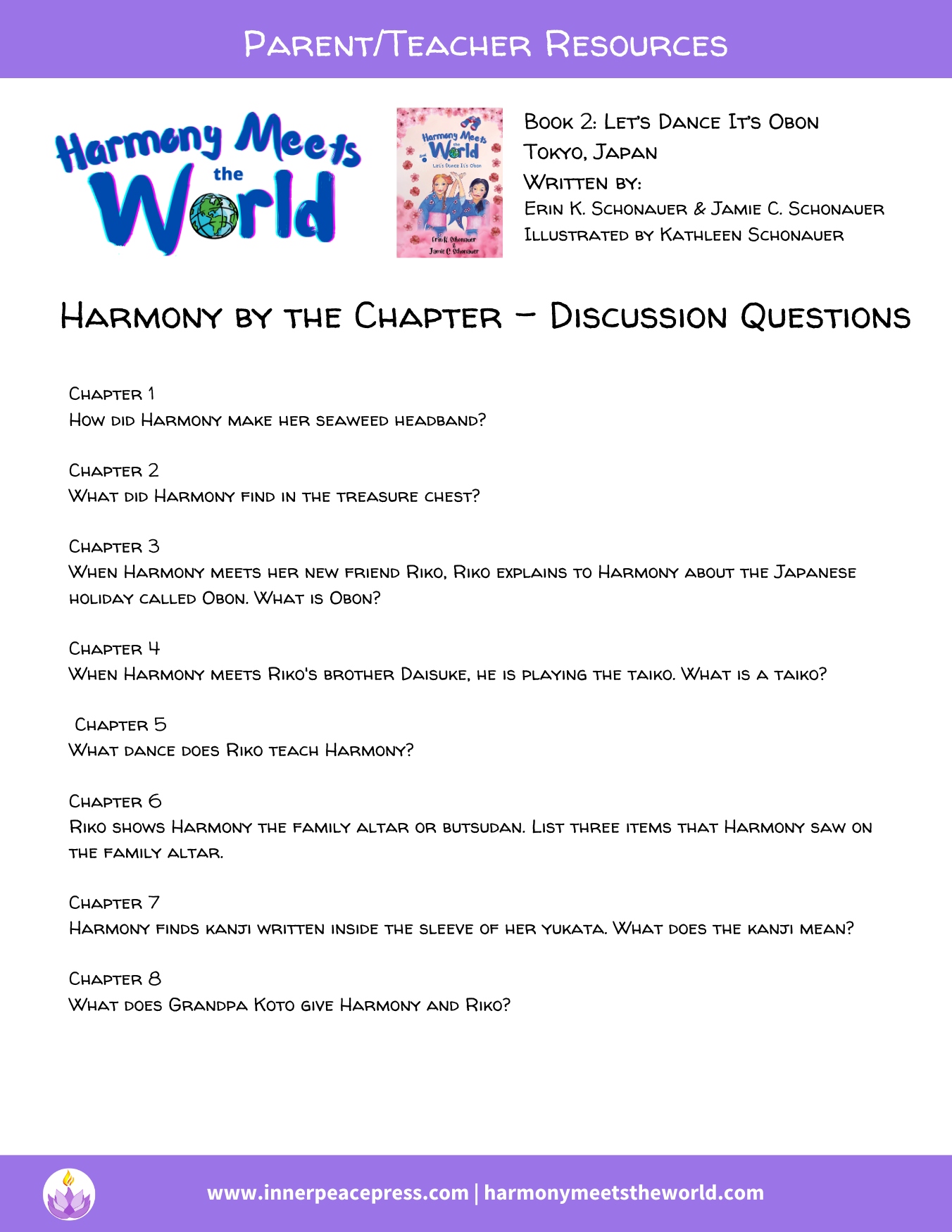 Discussion Questions - Book 2